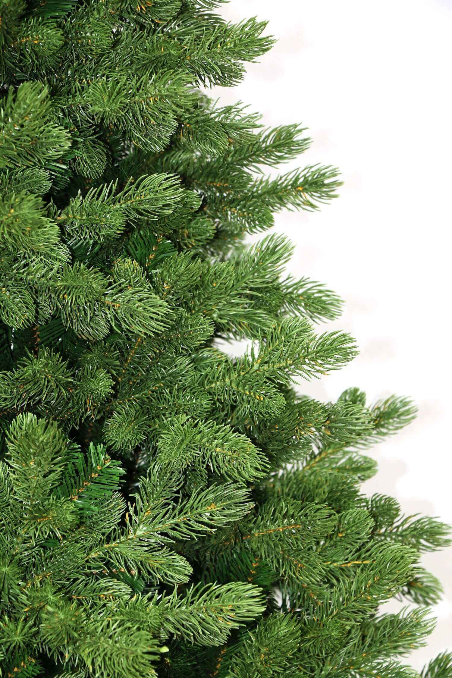 Árvore de Natal artificial de abeto cipreste de 6,5 pés com 1000 luzes LED brancas quentes e multicoloridas