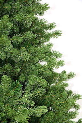 Árvore de Natal artificial de abeto cipreste de 6,5 pés com 1000 luzes LED brancas quentes e multicoloridas